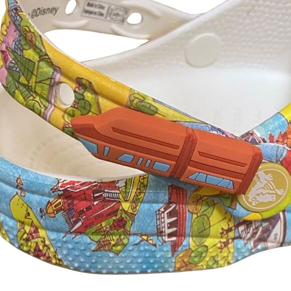 Disney Parks Crocs Magic Kingdom Park Guide Vault Collection 50th Anniversary - Picture 11 of 16